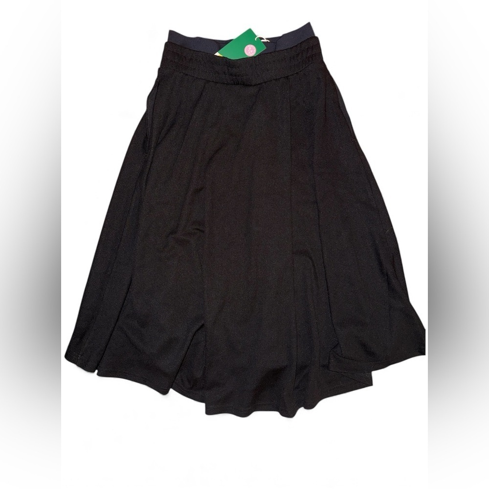 Halara high waisted a line waffle midi skirt xs new with tag